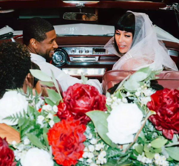 Official photos from Usher and Jennifer Goicoechea’s wedding