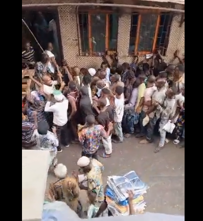 “Political choices have consequences” Politician, Babatunde Gbadamosi says as he shares video of Lagosians being flogged while collecting free bread from the government