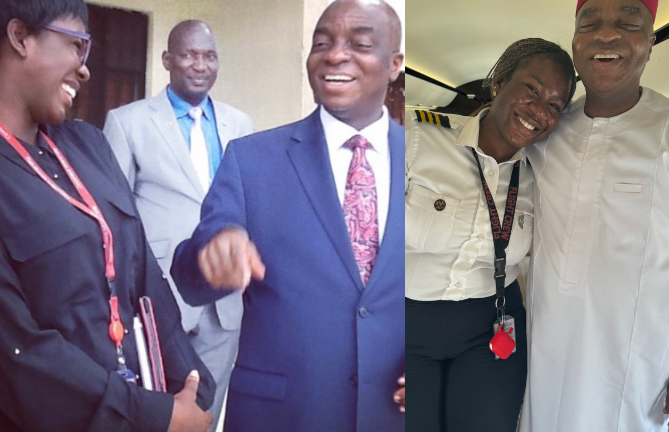 Pilot who graduated from Covenant University shares her full circle moment as she flies Oyedepo years after graduation