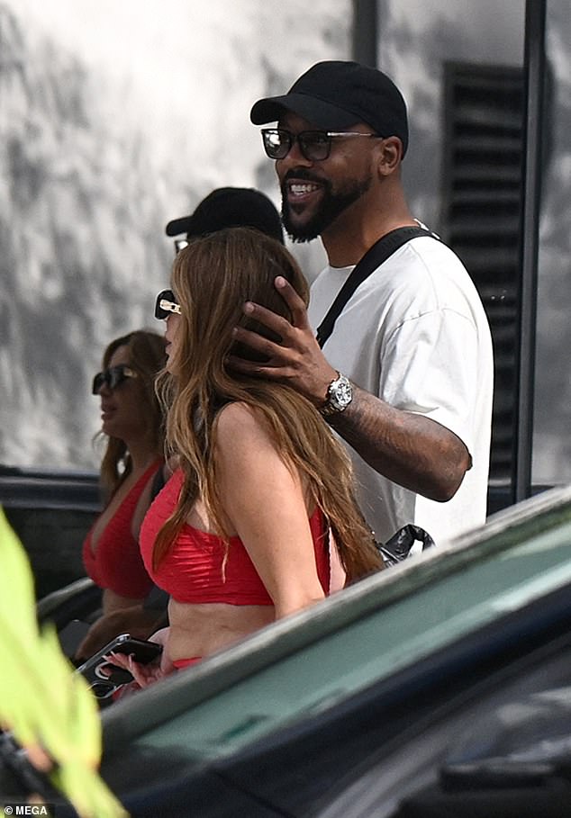 Larsa Pippen and Marcus Jordan reunite on Valentine