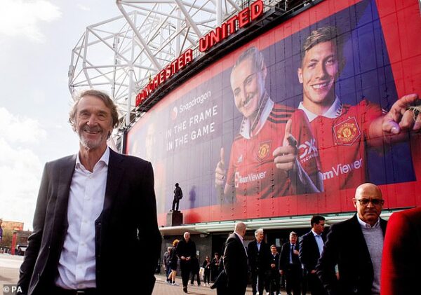 Sir Jim Ratcliffe completes Â£1.3bn deal to become a Manchester United co-owner