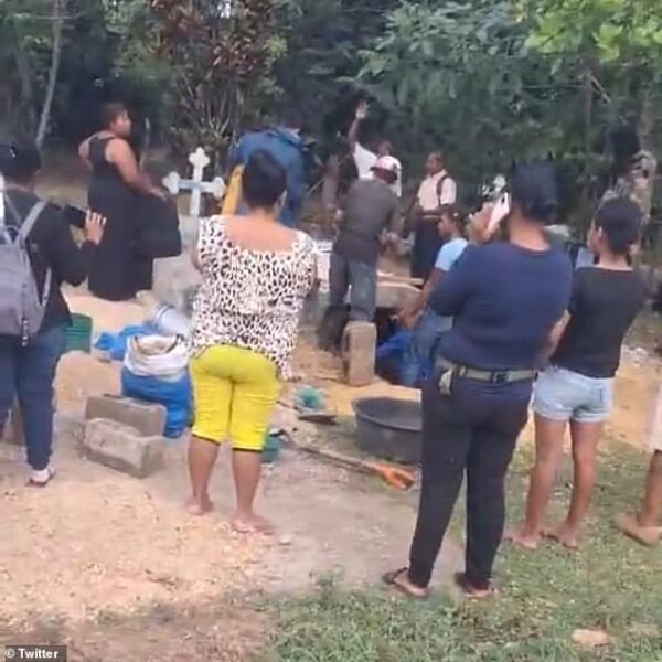 Parents exhume corpse of daughter, 24, out of cemetery after they received a call to her cellphone from someone claimingÂ ‘sheÂ wasÂ alive’ (video)