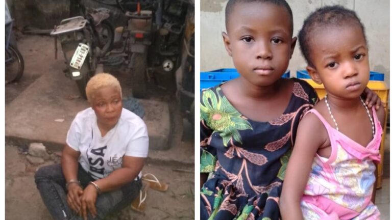 Police rescue two children abducted by woman who posed as Corps member in Ebonyi