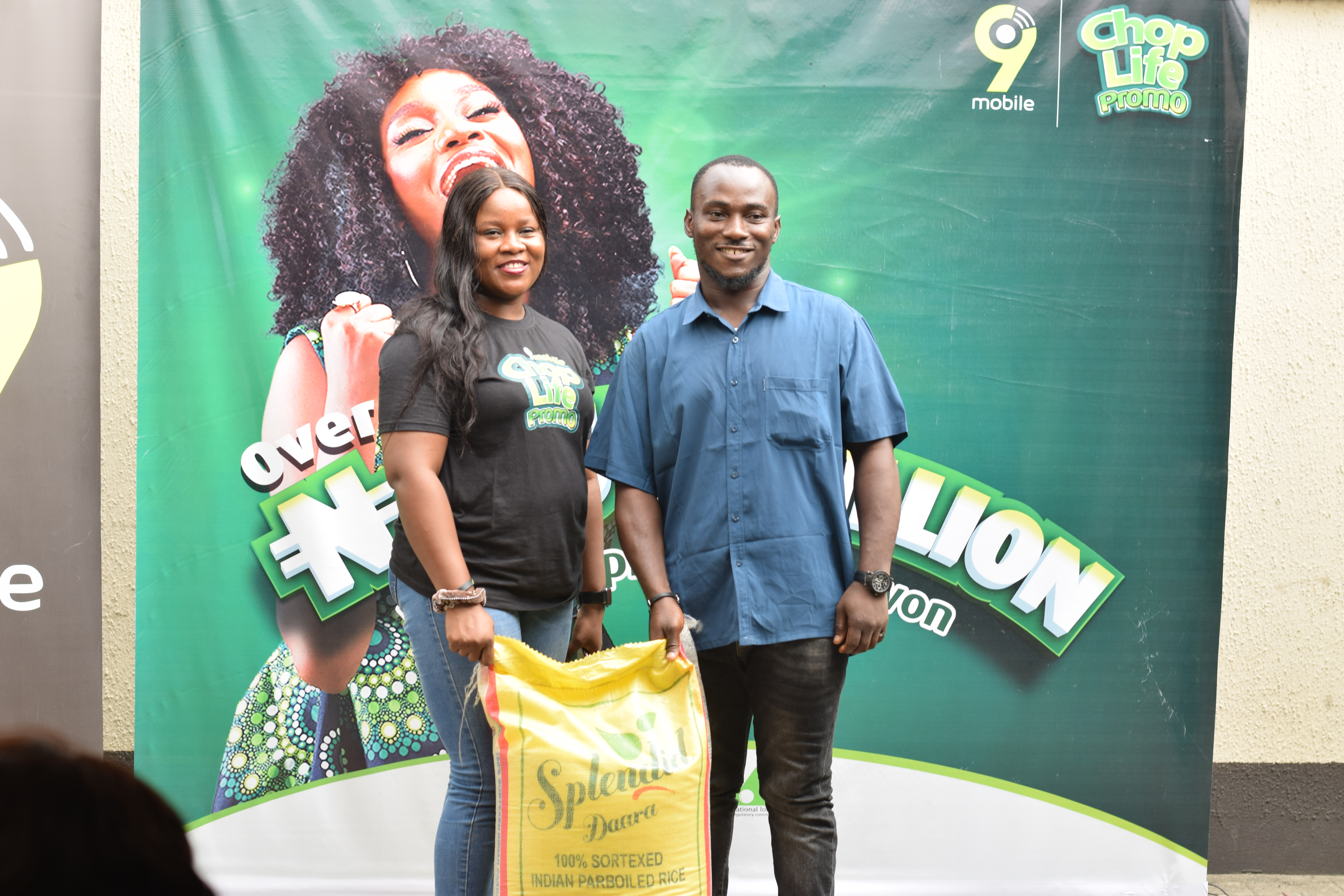 It?s a stroke of luck for Olaposi Mary Motunrayo, one of the winners of 9mobile?s ChopLife Promo