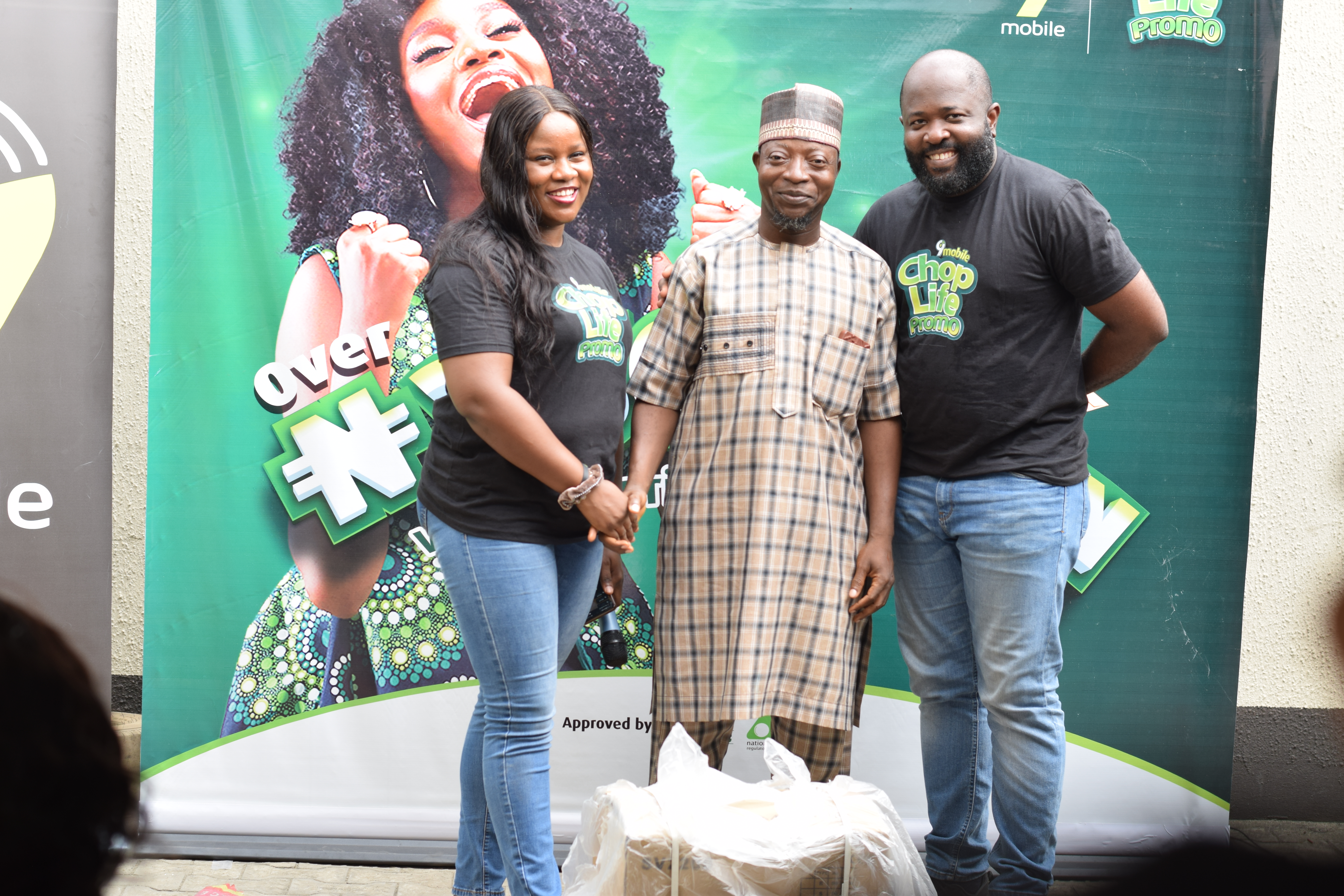 It?s a stroke of luck for Olaposi Mary Motunrayo, one of the winners of 9mobile?s ChopLife Promo