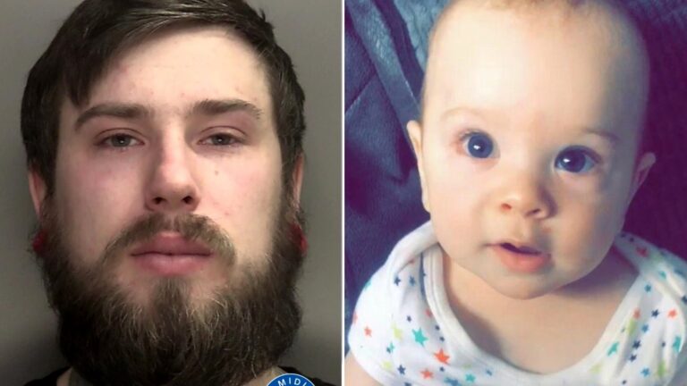 Father, 29, is found guilty of killing his six-month-old son after he was ‘shaken and battered’ before he died