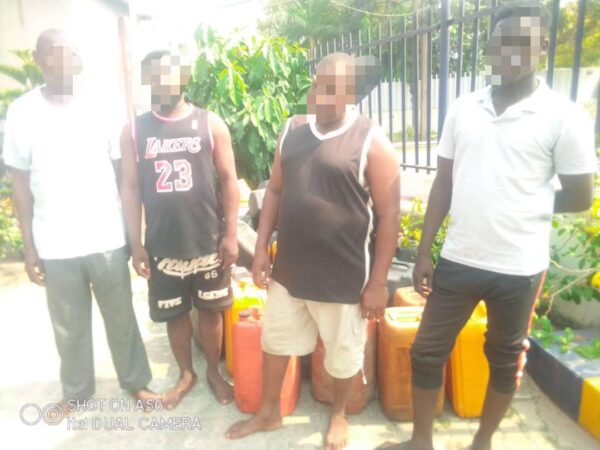 Know your staff- Lagos police command advises Nigerians as security guard is arrested for stealing diesel from his employerâs house