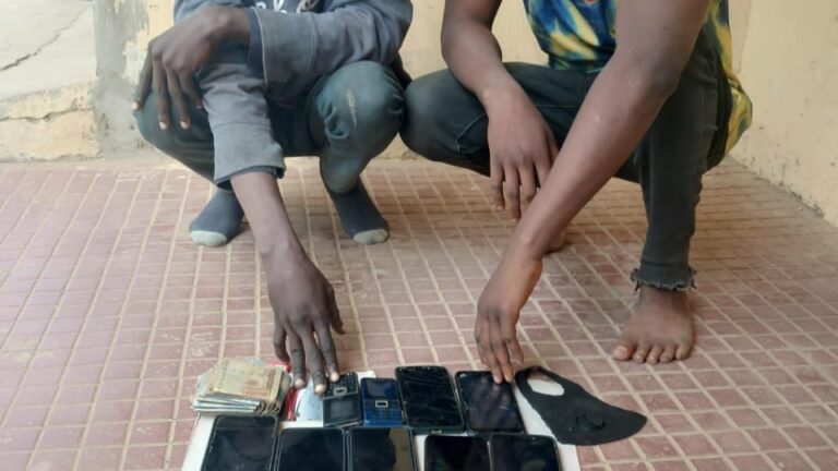 Suspected phone snatchers offer N78,000 bribe to investigating officer after arrest in Bauchi