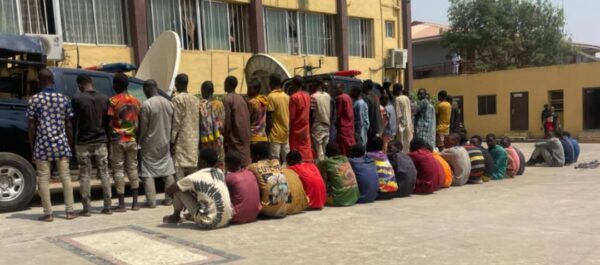 NSCDC arrests 42 suspected bandits disguised as miners in FCT