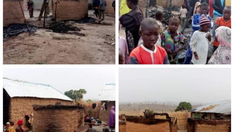 Bandits raze 30 houses, cattle, food items in Niger State community