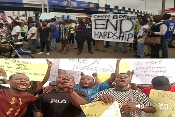 Protest rocks Oyo state over prevailing economic hardship (video)