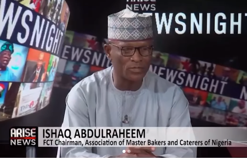 A bag of flour we used to buy for less than N9,000 is now N45,000 – Master Bakers chairman, Ishaq Abdulraheem, says (video)