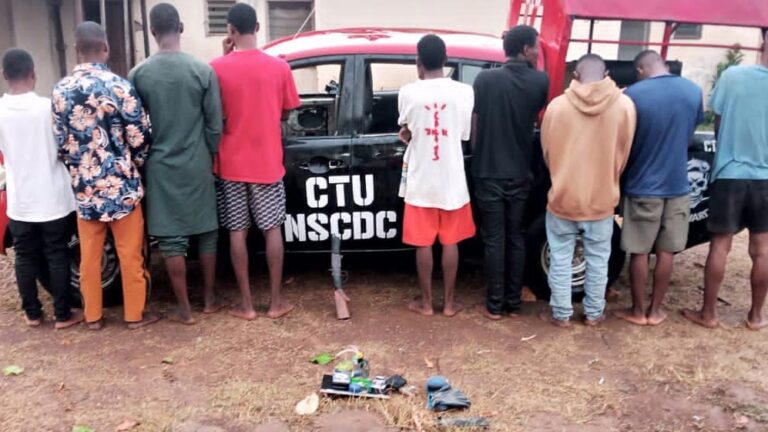 Twelve suspects arrested for various crimes in Ekiti