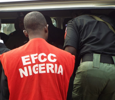 50 arrested following a raid by EFCC on bureau de change operators in Abuja