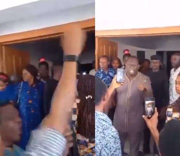 Cross River civil servants protest over unpaid salaries (video)