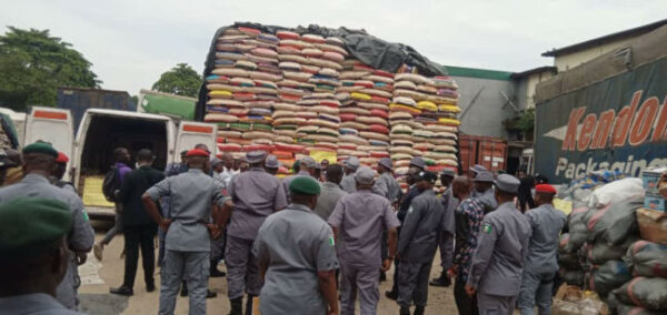 Smuggling: Customs intercepts four trucks of food items in Kano