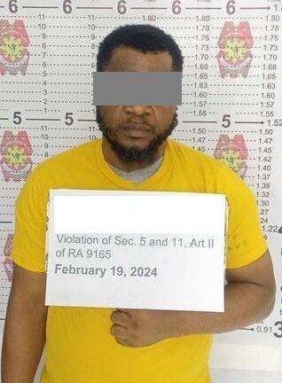 Nigerian national arrested in drug buy-bust operation in the Philippines