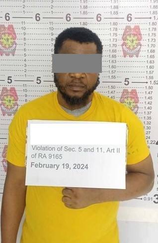 Nigerian national arrested in drug buy-bust operation in the Philippines