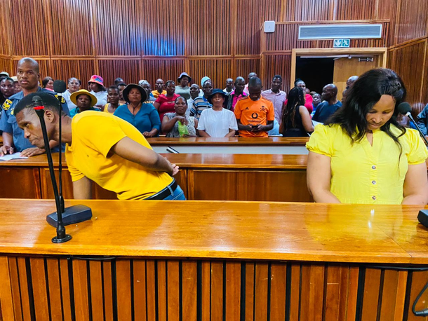 South African woman and her boyfriend sentenced to life imprisonment for brutal murder of her husband